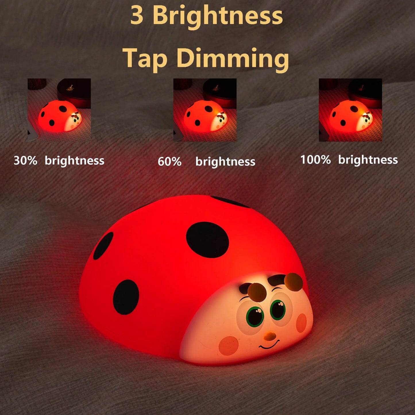 LED Night Light Cute Whale Cartoon animals Silicone Lamp for Children Kid Touch Sensor Timing USB Rechargeable for Birthday Gift